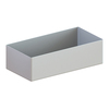 Quick drawer plastic inset bo x E63/6 - 108 x 216 grey